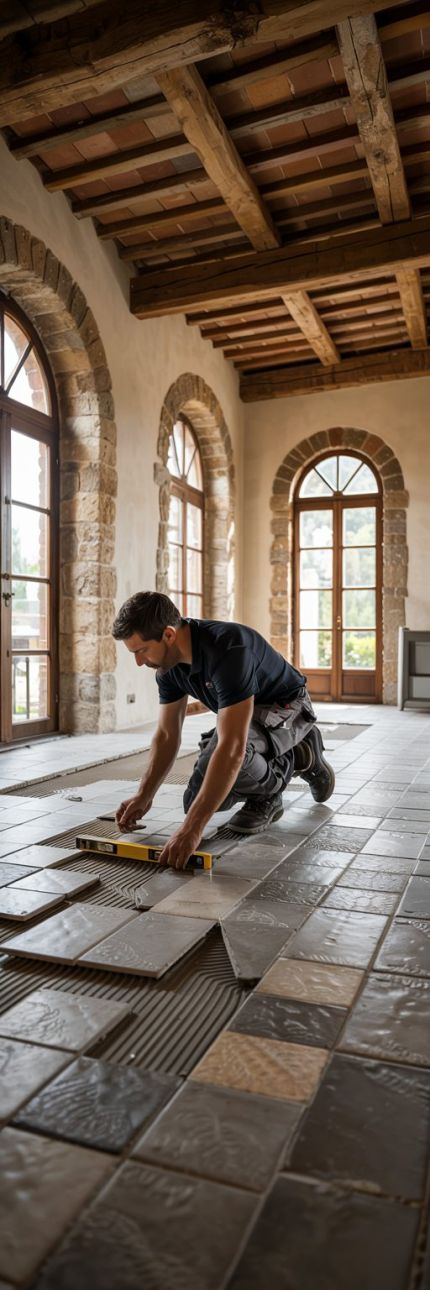 Professionista specializzato nella posa in opera pavimenti in Firenze