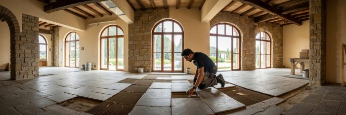 Professionista specializzato nella posa in opera pavimenti a Firenze