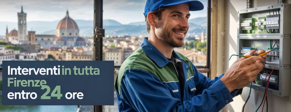 Elettricista Firenze: riparazioni, impianti e certificazioni
